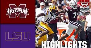 LSU Tigers vs. Mississippi State Bulldogs | Full Game Highlights