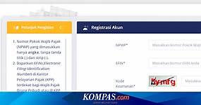 DJP Online: Cara Daftar, Login dan Buat EFIN untuk Lapor SPT