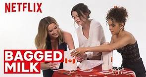 Bagged Milk?? with the Ginny & Georgia Cast | Netflix