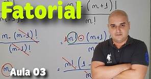 Fatorial 03: Equação com fatorial