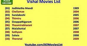 Vishal Movies List