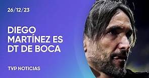 Diego Martínez es el nuevo DT de Boca