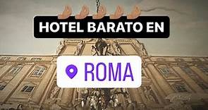 HOTEL BARATO en ROMA!🏨🤌🏽 DORMIR en TERMINI, a pocos minutos de todo lo turístico🙏🏽(short video)