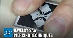 Jewelry Saw Piercing Techniques