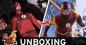 Hot Toys The Flash TV Series DC Figure Unboxing | Sideshow First Look