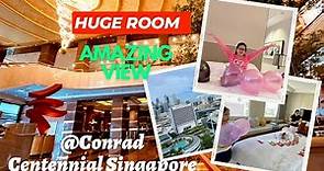 Staycation at Conrad Centennial Singapore | Room Tour | Executive King Room - Level 24