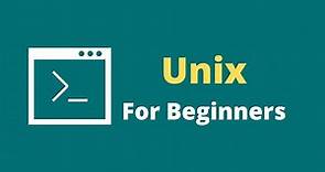 Unix Tutorial for Beginners