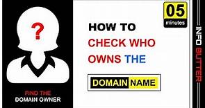 How to check domain owner details - Use these 4 tools to find who owns the domain name