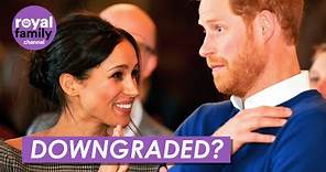Harry and Meghan ‘Downgraded’ on Official Royal Family Website
