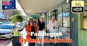 Sydney Australia [4K HDR Walk] The Best of Paddington's Oxford Street: A Vibrant // Woollahra