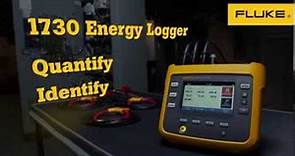 Fluke 1730 Energy Logger Introduction