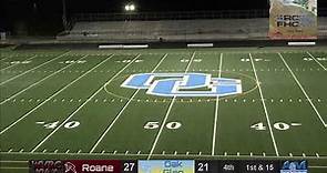 Roane County Raider Football vs. Oak Glen High School