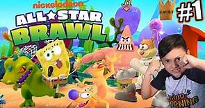 Luchas en Nickelodeon All Star Brawl | BOB ESPONJA VS PATRICIO | Juegos Karim Juega