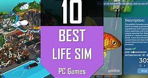 TOP 10 LIFE SIM Games | Best Simulation Games for PC