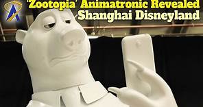 'Zootopia' Polar Bear Animatronic Coming To Shanghai Disneyland