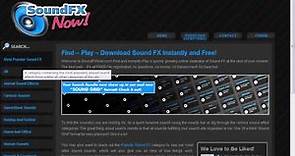 Free Sound Effects (With MP3 + WAV Download)
