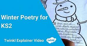 Winter Poetry for Kids