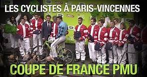 Coupe de France PMU - Les cyclistes sur l'hippodrome Paris-Vincennes