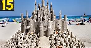 TOP 15 IMPRESSIVE Sand Castles