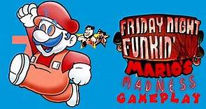 (Snokido) Friday Night Funkin Mario Madness v2 nourishing blood