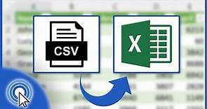 How to Convert CSV to Excel (Simple and Quick)
