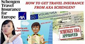 RECOMMENDED TRAVEL INSURANCE FOR SCHENGEN VISA + HOW TO BUY ONLINE (English Subtitle)