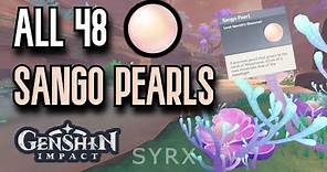 ALL 48 Sango Pearls Locations | Complete Guide & Efficient Route | Genshin Impact Inazuma
