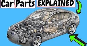 Car Parts Explained🚘{+ their function}: What are Basic main different parts in CAR? Explanation pics