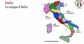 La mappa d'Italia