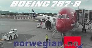 Norwegian Air Shuttle Boeing B787-8 Oslo - Gatwick (Full Flight)