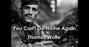 You Can't Go Home Again | Thomas Wolfe | Books in Sound
