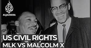 Malcolm X versus Martin Luther King Jr