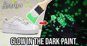 The BEST GLOW IN THE DARK PAINT of 2024! (Angelus "Green Glow" Paint)