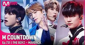 [THE BOYZ - MAVERICK] Comeback Stage | #엠카운트다운 EP.731 | Mnet 211104 방송