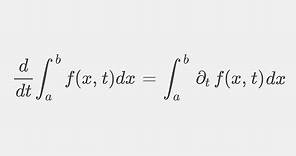 The Leibniz rule for integrals: The Derivation