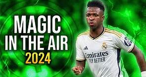 Vinicius Jr ► " MAGIC IN THE AIR " ●Dribbling Skills and Goals 2024/23 | HD