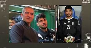 Ahmad Reza Abedzadeh, as a goalkeeper... - Iranwire English