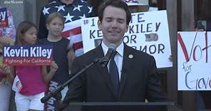 Kevin Kiley begins campaign to recall Gov. Gavin Newsom at State Capitol