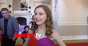 Julia Lalonde Interview Young Artist Awards 2015 Red Carpet
