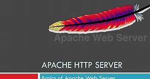 Basics of Apache Webserver