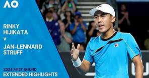 Rinky Hijikata v Jan-Lennard Struff Extended Highlights | Australian Open 2024 First Round