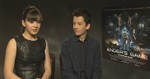 Ender's Game: Asa Butterfield and Hailee Steinfeld interview