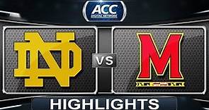 Notre Dame vs Maryland | 2014 ACC Men's Lacrosse Championship Highlights