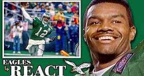 Eagles React: Randall Cunningham Dominating in Kelly Green
