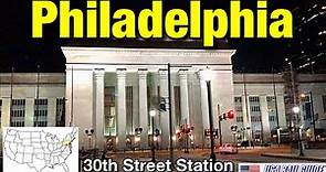 [ USA Station ] Amtrak Philadelphia, Pennsylvania 30th Street Station 4:30am