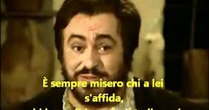 La donna e mobile Pavarotti lyrics