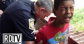 Niño de 10 años arrestado por portarse mal