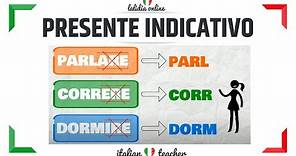 PRESENTE INDICATIVO (Regular Verbs + Easy Exercises) - VERBS - Italian for Beginners