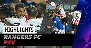 A fierce battle in Glasgow 🏴󠁧󠁢󠁳󠁣󠁴󠁿⚔ | Highlights Rangers FC - PSV