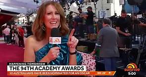 Natalie Barr LIVE from the Oscars red carpet